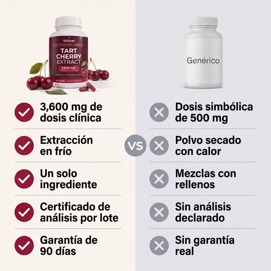 Vitacer Cereza Acida En Capsulas® - Reactiva tus Articulaciones