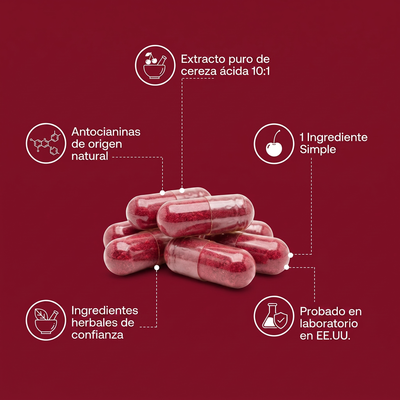 Vitacer Cereza Acida En Capsulas® - Reactiva tus Articulaciones