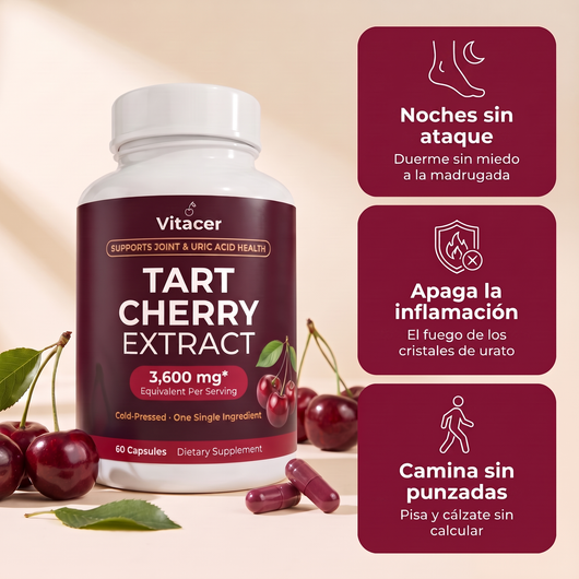 Vitacer Cereza Acida En Capsulas® - Reactiva tus Articulaciones