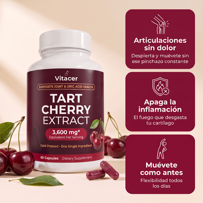 Vitacer Cereza Acida En Capsulas® - Reactiva tus Articulaciones